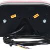 LED Baglygte, Funktion: 6, Brems / Bag / Blink / Tåge / Bak / Nummerplade, Venstre, 12-24V