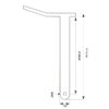 Trækbolt m/håndtag 22x175mm