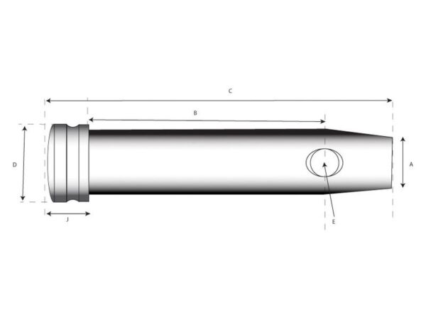 Liftbolt 22x116mm Kat. 1 (Ø22mm)