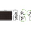 Arbejdslygte LED 4270lm (justerbar) (kl. 1)