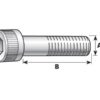 Umbrachobolt, Størrelse: M3x12mm (DIN 912)