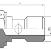 Dicsa BSP Banjobolt 3/8''