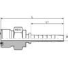 Dicsa ORFS Indstik 3/4'' x 1 7/16'' Han Lige
