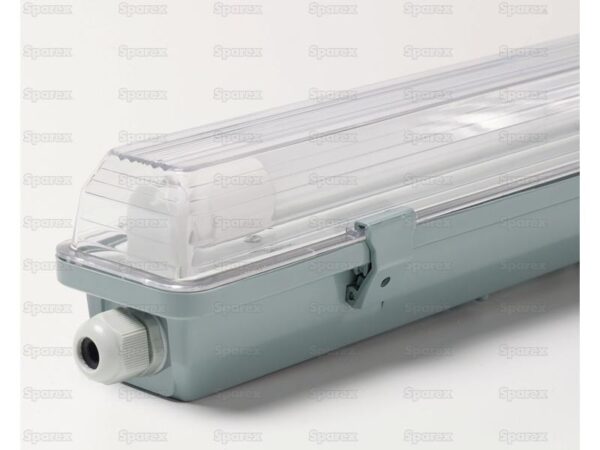 Armatur LED, IP65, Leveres med LED rør G13, 1263mm, 18W
