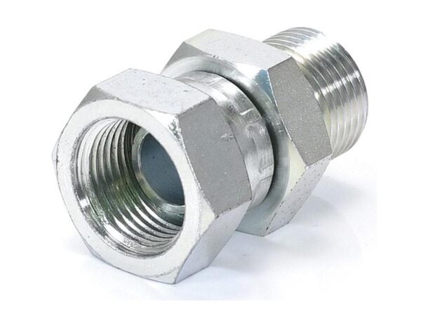 Hydraulikadapter 5/8'' BSP Han x 5/8'' BSP Drejelig hun