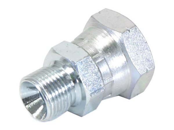 Hydraulikadapter 3/8'' BSP Han x M20 x 1.50 Millimeter Drejelig hun