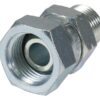 Hydraulikadapter M18 x 1.50 Millimeter Han x 1/2'' BSP Drejelig hun