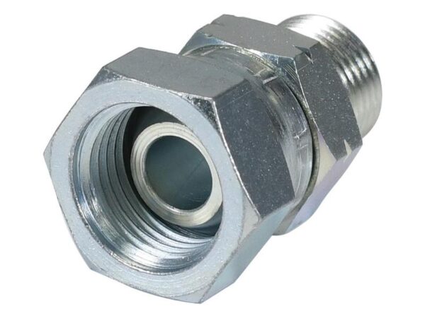 Hydraulikadapter M18 x 1.50 Millimeter Han x 1/2'' BSP Drejelig hun