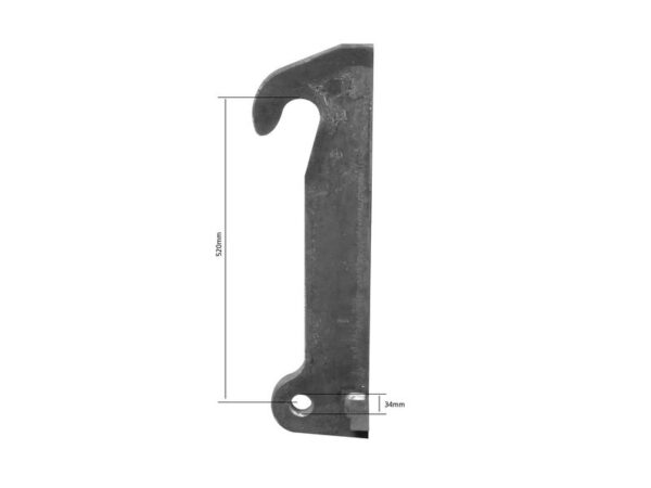Frontlæssebeslag (sæt), Passer til: JCB Tool Carrier