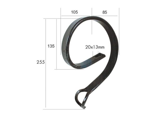 Hjælpetand 32x10mm Passer til: E57515