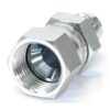 Hydraulikadapter 9/16'' JIC Han x 3/4'' JIC Drejelig hun