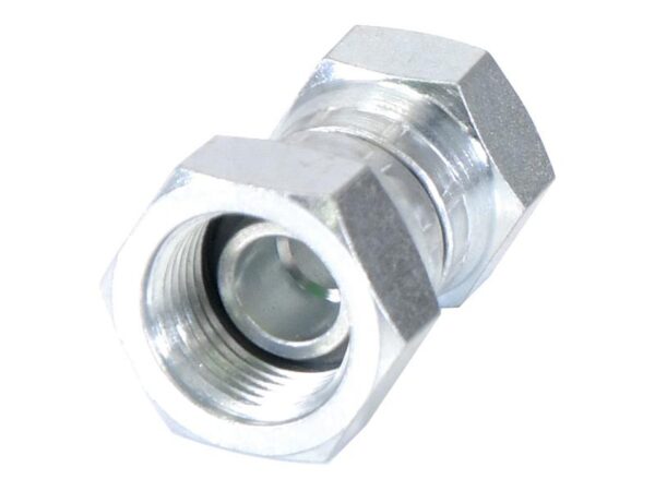 Hydraulikadapter 1/2'' BSP Drejelig hun x 5/8'' BSP Drejelig hun