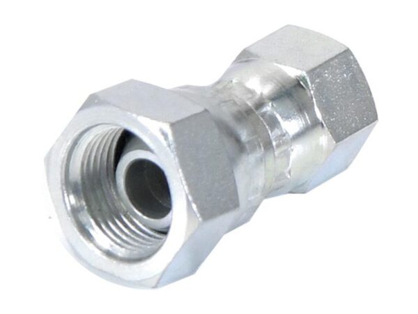 Hydraulikadapter 3/8'' BSP Drejelig hun x 9/16'' JIC Drejelig hun