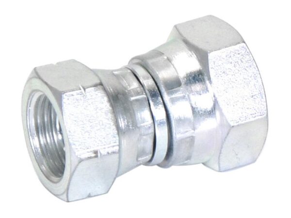 Hydraulikadapter 1/2'' BSP Drejelig hun x M18 x 1.50 Millimeter Drejelig hun