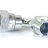 Hydraulikadapter 3/8'' BSP Han x 3/8'' BSP Drejelig hun 90° Bøjning