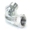 Hydraulikadapter 3/4'' BSP Han x 3/4'' BSP Drejelig hun 90° Bøjning