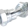 Hydraulikadapter 1/2'' BSP Han x 1/2'' BSP Drejelig hun 135° Bøjning