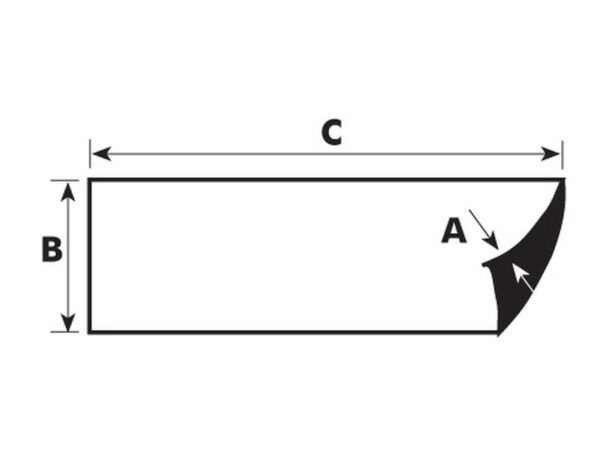 Pakningspapir 0.25mm x 500mm x 2500mm