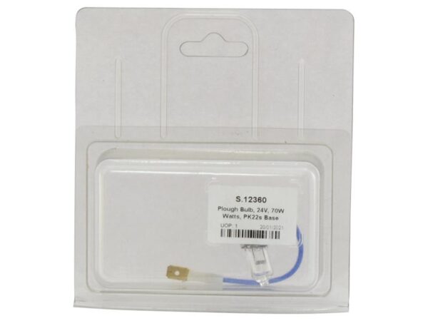 Pære H3, 24V, 70W, PK22s (Agripak 1 stk.)