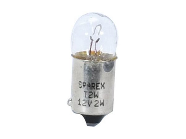 Pære12V, 2W, BA9s (Agripak 10 stk.)