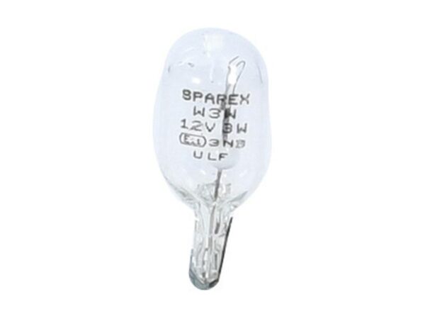 Pære W3W, 12V, 3W, W2.1x9.5d (Agripak 10 stk.)
