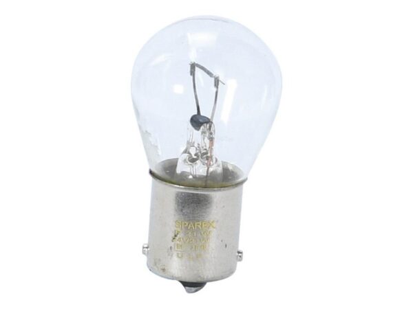 Pære P21W, 24V, 21W, BA15s (Agripak 3 stk.)
