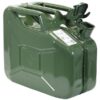 Metal Benzindunk - Grøn 10 liter (Unleaded Petrol)