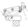 Bremsecylinder m/Konsol 20mm (firkantet)
