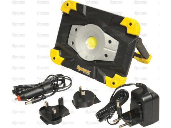 Arbejdslampe LED med Powerbank, 20W.