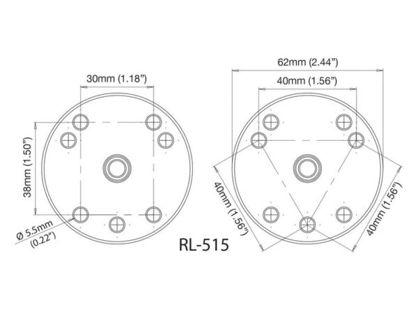 ROKK mini - Topplade AMPS 3-punkt