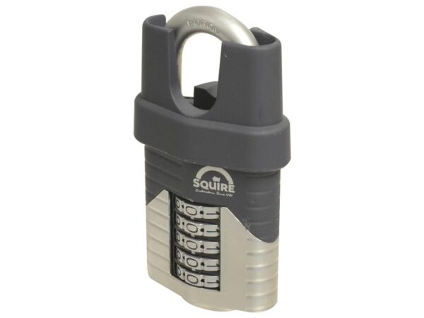 Squire 60CS COMBI Hængelås Combi m/kodelås , Bredde (mm): 60mm (Sikkerhedsklasse: 7)