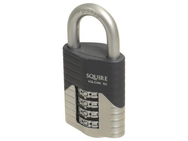 Squire 50 COMBI Hængelås Combi m/kodelås , Bredde (mm): 50mm (Sikkerhedsklasse: 5)