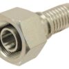 Dicsa Millimeter 24° Indstik 3/8'' x M20 x 1.5 (12S) Hun Lige Omløber (o-ring)