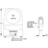 Rotorblink H1 (stang) (12V)