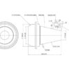 Dyse - 6'' (150mm)