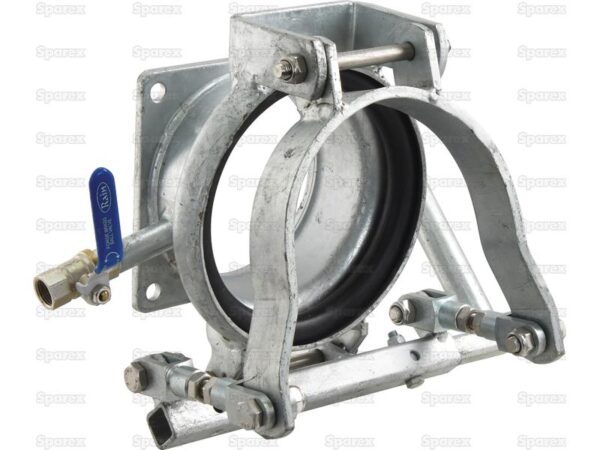 Kobling QR m/flange - Hun 6'' (159mm) x (150mm) (galvaniseret)