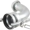 Bøjning 90° (han/hun) - 4'' (108mm) (galvaniseret)