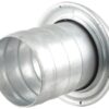 Kobling m/slangestuds og lukkebeslag - Han 8'' (216mm) x8'' (200mm) (galvaniseret)