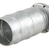 Kobling m/slangestuds og lukkebeslag - Han 3'' (89mm) x3 1/2'' (89mm) (galvaniseret)