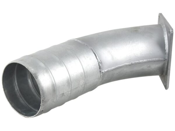 Bøjning 45° m/flange 6'' (150mm) x (150mm) (galvaniseret)