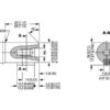 Danfoss Hydraulikmotor OMM20 20cc rev med 16mm Cylindrisk Aksel