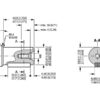 Trale Hydraulikmotor OMP100 100cc rev med 25mm Cylindrisk Aksel