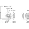 Trale Hydraulikmotor OMH400 400cc rev med 32mm Cylindrisk Aksel