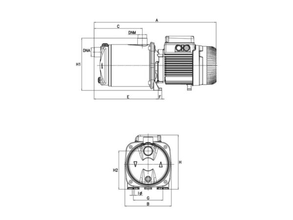 EURINOX 40/80T Centrifugalpumpe
