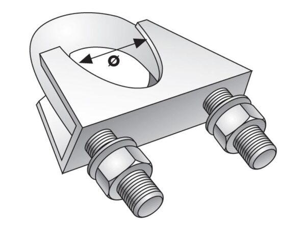 Udstødningsclamp - Ø: 26mm