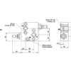 139555_pic10 MARCHESINI OMP, OMR Line ventil dual cross OMP/OMR Danfoss 1/2'' BSP (60 L/min Flowhastighed)
