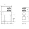 MARCHESINI Priority Ventil 3-vejs justerbar 1/2'' BSP (80 L/min Flowhastighed) Overskydende flow til tanken