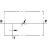 MARCHESINI Priority Ventil 3-vejs justerbar 1/2'' BSP (80 L/min Flowhastighed) Overskydende flow til tanken
