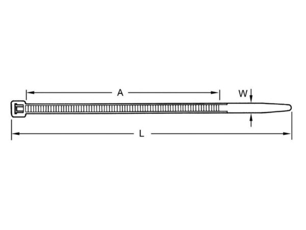 Strips 430x 4.8mm (Ikke Aftagelig) Agripak