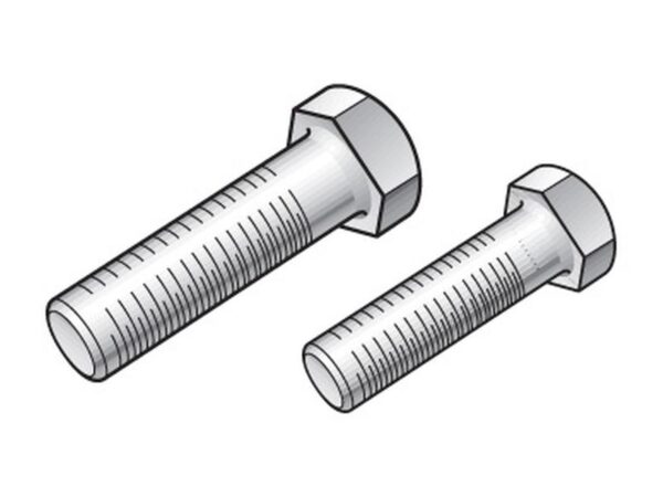 Sikringsbolt, M8x50mm (10 stk. Agripak)